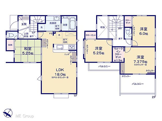 ◆1号棟◆〜Plot map〜図面と異なる場合は現況を優先  