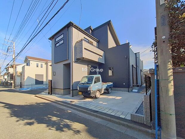 ◆1号棟◆〜Exterior〜　「落ち着き」と「安らぎ」と「快適」を実現してくれます。いつ友人・親戚・来客が来ても決して油断しないハイスペックな邸宅。  