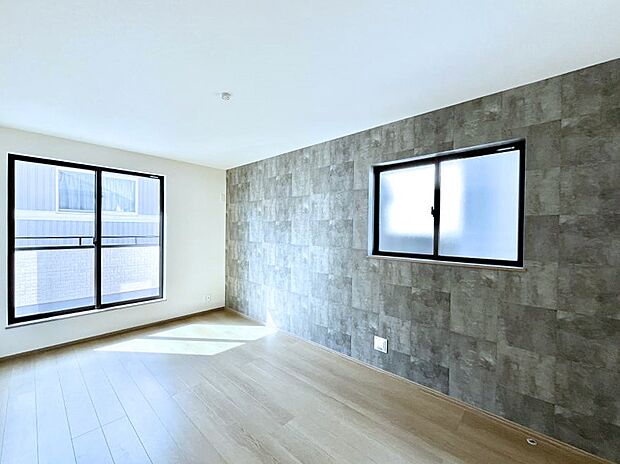 明るいバルコニーサイドに洋室を設置。目覚めの良い寝室に。