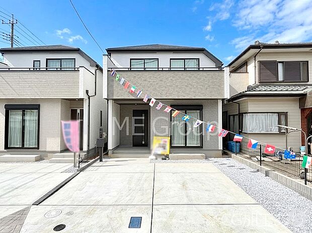 ◆B号棟◆~Exterior~ 首都圏で憧れのスローライフ♪緑に囲まれた土地は都会の喧騒を忘れられそう。四季を通じて自然と触れ合えるスポットが周辺には盛りだくさん!