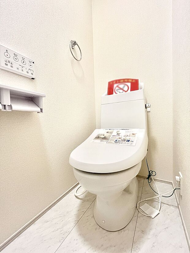 トイレは1階と2階それぞれに配置されていてとても便利です。