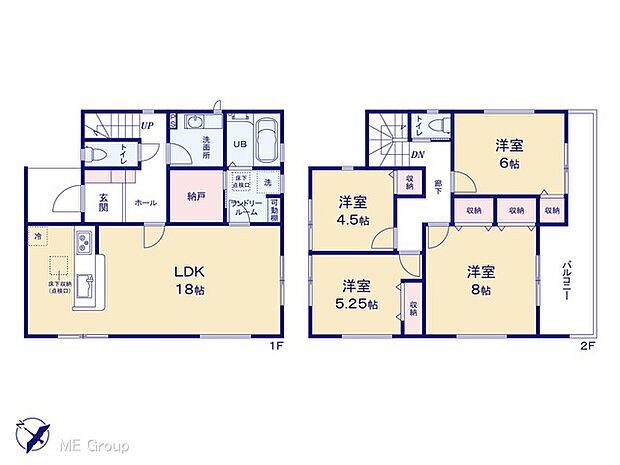 ◆1号棟◆~Floor plan~ 図面と異なる場合は現況を優先