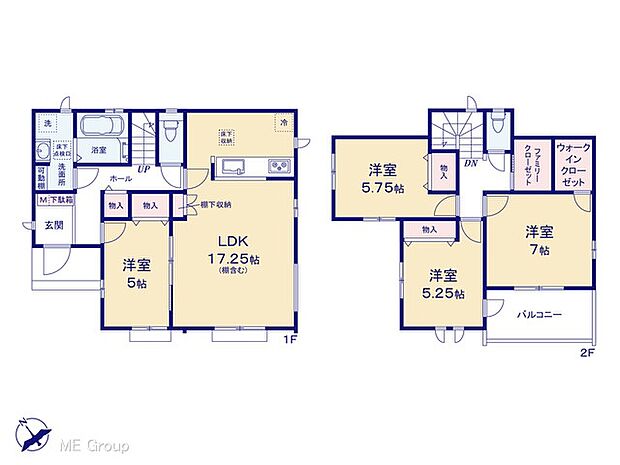 ◆B号棟◆~Floor plan~ 図面と異なる場合は現況を優先