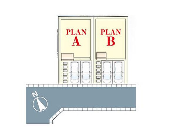 ～Plot map～　図面と異なる場合は現況を優先