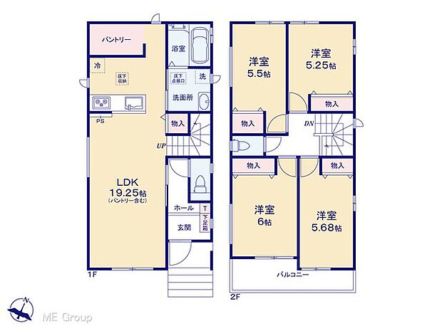 ～Floor plan～　図面と異なる場合は現況を優先