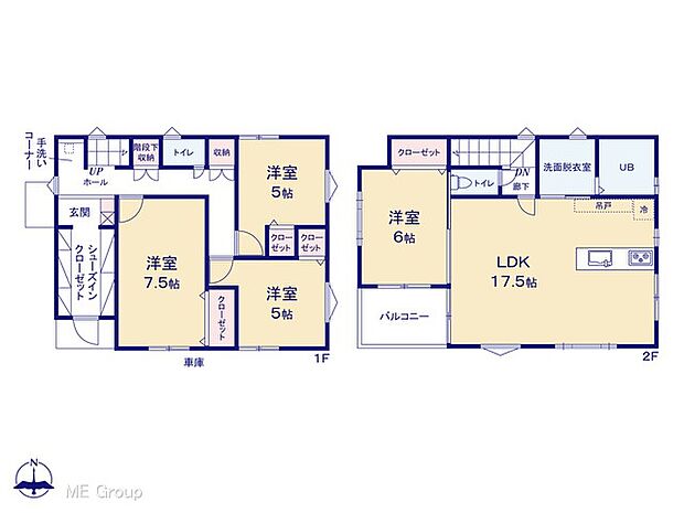 ～Floor plan～　図面と異なる場合は現況を優先