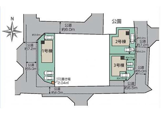～Plot map～　図面と異なる場合は現況を優先
