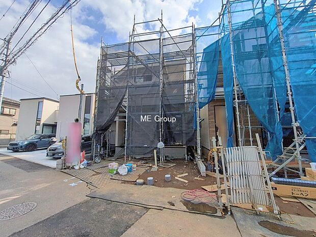 ◆1号棟◆〜Exterior〜 閑静な住宅地で子育て家族にピッタリ。毎日のお散歩も快適な緑に恵まれたエリアで、自然に包まれた穏やかな暮らしを実現するための、ゆとりある住環境が整っています。
