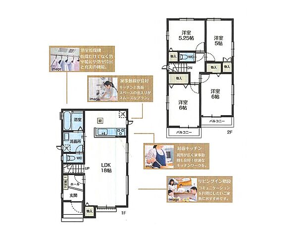 ◆B号棟◆～Floor plan～　図面と異なる場合は現況を優先致します。