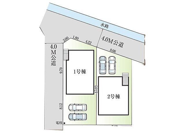 ～Plot map～　図面と異なる場合は現況を優先