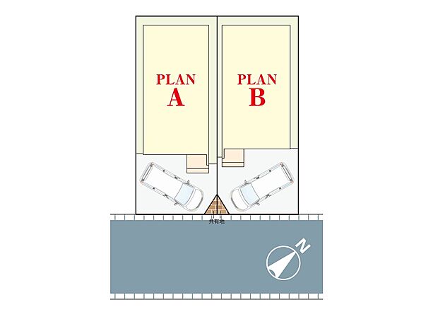 ～Plot map～　図面と異なる場合は現況を優先致します。