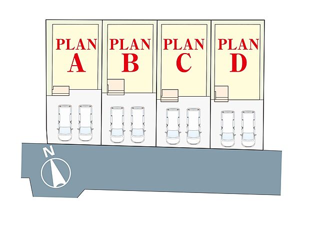 ～Plot map～　図面と異なる場合は現況を優先