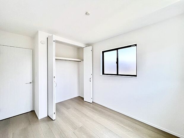 収納も充実しています!どんなお部屋にするか考えるのが楽しみですね。