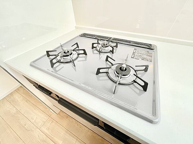 三口ガスコンロでお料理が一気にはかどりそう