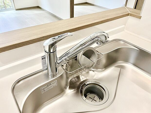 ◆A号棟◆いつでも清潔なおいしいお水を。一つの水栓で水道水と浄水を使い分け。