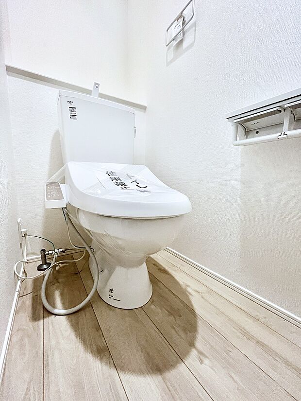 ウォシュレット付きトイレが1階と2階それぞれに配置されていてとても便利です。