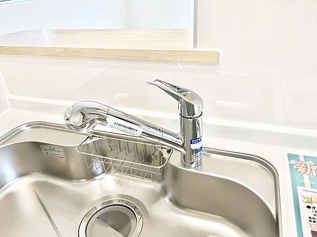 ◆3号棟◆いつでも清潔なおいしいお水を。一つの水栓で水道水と浄水を使い分け。