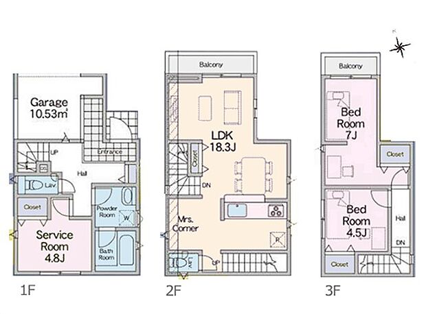~Floor plan~図面と異なる場合は現況を優先