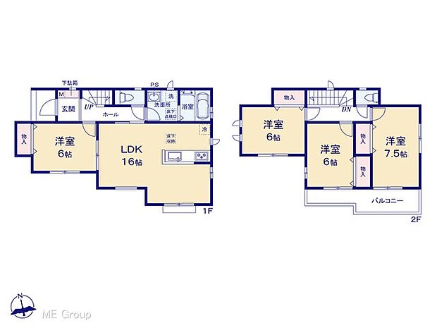 ◆A号棟◆~Floor plan~ 図面と異なる場合は現況を優先