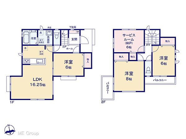 ◆C号棟◆～Floor plan～　図面と異なる場合は現況を優先