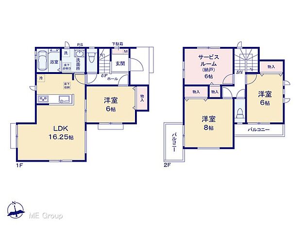 ◆C号棟◆~Floor plan~ 図面と異なる場合は現況を優先