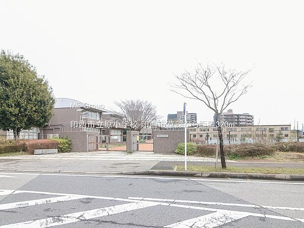 小学校 320m 印西市立原小学校