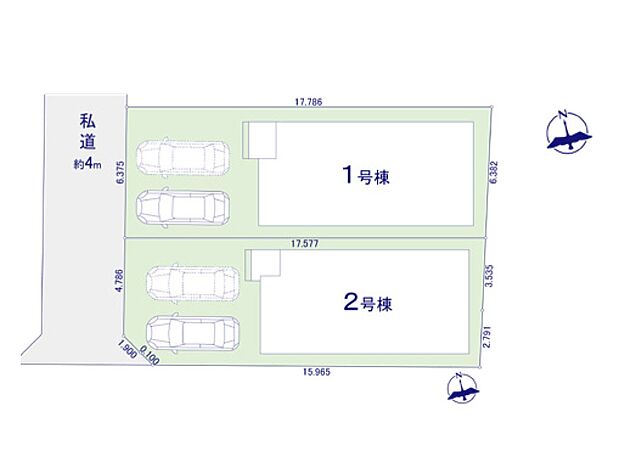 ~Plot map~ 図面と異なる場合は現況を優先