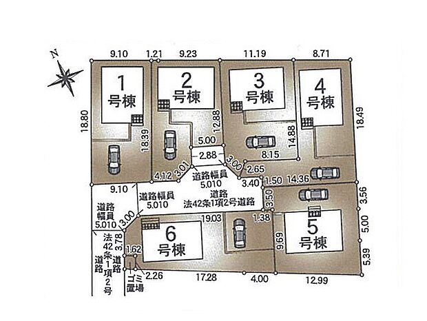 ~Plot map~ 図面と異なる場合は現況を優先致します。