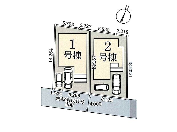 ~Plot map~ 図面と異なる場合は現況を優先致します。