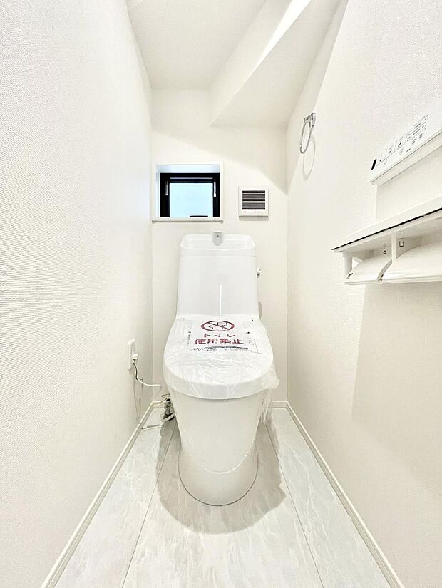 トイレは1階と2階それぞれに配置されていてとても便利です。