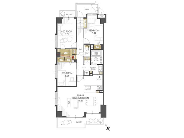 間取り：312001210633
