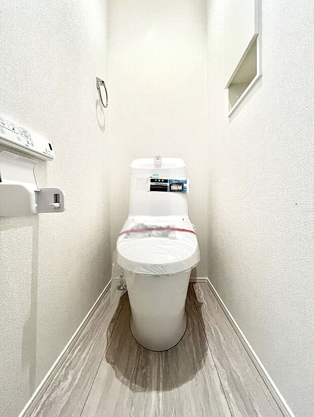 トイレは1階と2階それぞれに配置されていてとても便利です。