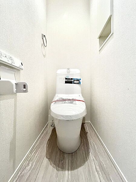 トイレは1階と2階それぞれに配置されていてとても便利です。