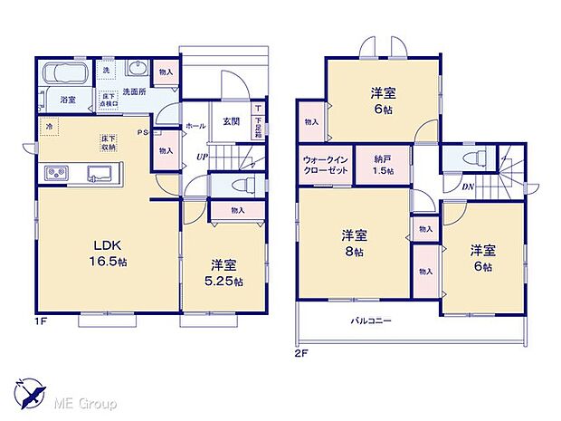 ◆A号棟◆~Floor plan~図面と異なる場合は現況を優先