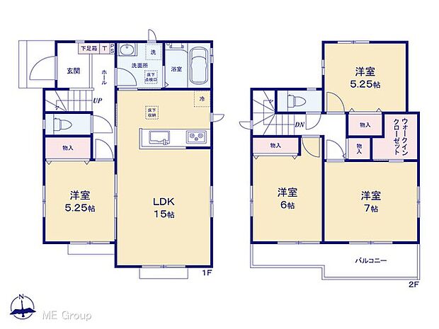 ◆A号棟◆~Floor plan~図面と異なる場合は現況を優先