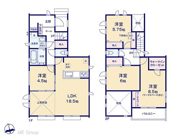 ◆A号棟◆~Floor plan~ 図面と異なる場合は現況を優先致します。