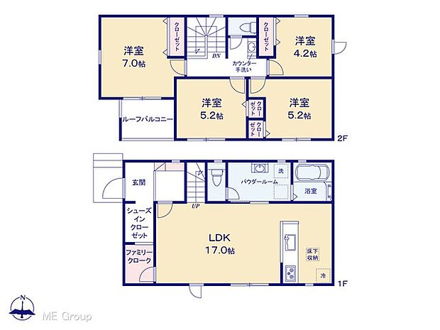 ◆5号棟◆～Floor plan～　図面と異なる場合は現況を優先