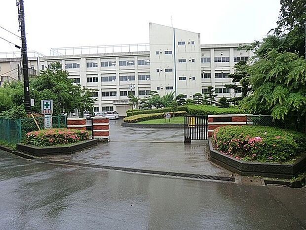 中学校 1300m 我孫子市立湖北中学校