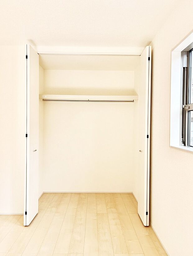 収納力あるクローゼット