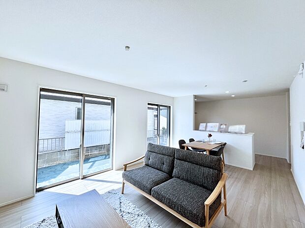 住む方の個性が引き出される、インテリアを考えるのが楽しみなリビングです!