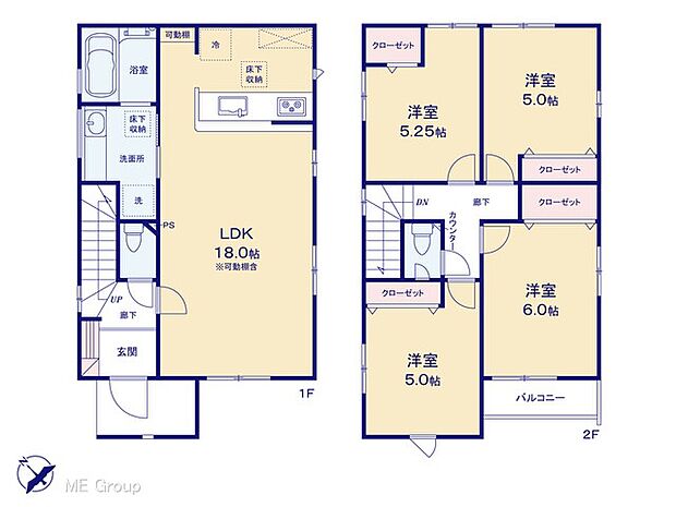 ~Floor plan~ 図面と異なる場合は現況を優先