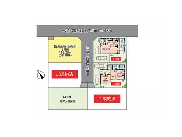 ~Plot map~ 図面と異なる場合は現況を優先