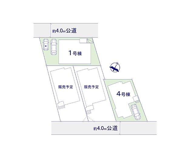 ～Plot map～　図面と異なる場合は現況を優先