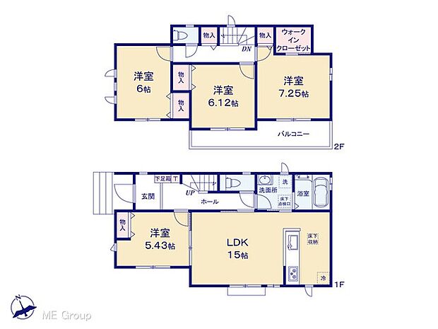 ◆B号棟◆~Floor plan~図面と異なる場合は現況を優先