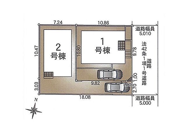 ~Plot map~ 図面と異なる場合は現況を優先致します。