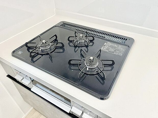 三口ガスコンロでお料理が一気にはかどりそう