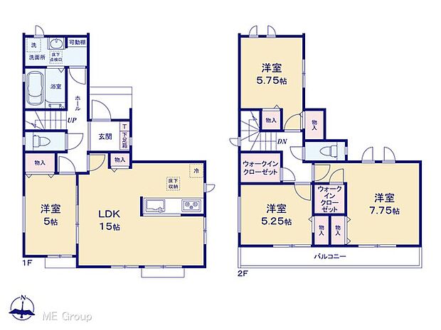 ◆A号棟◆～Floor plan～　図面と異なる場合は現況を優先
