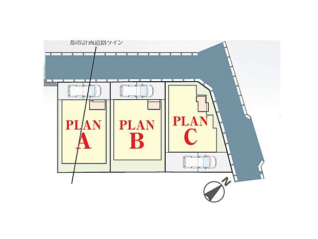 ～Plot map～　図面と異なる場合は現況を優先