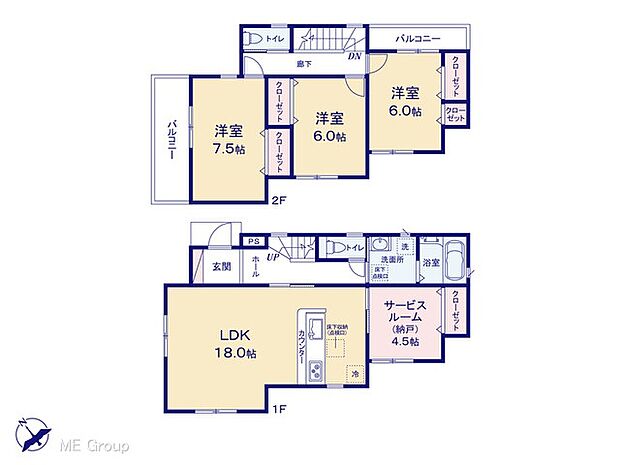 ~Floor plan~ 図面と異なる場合は現況を優先