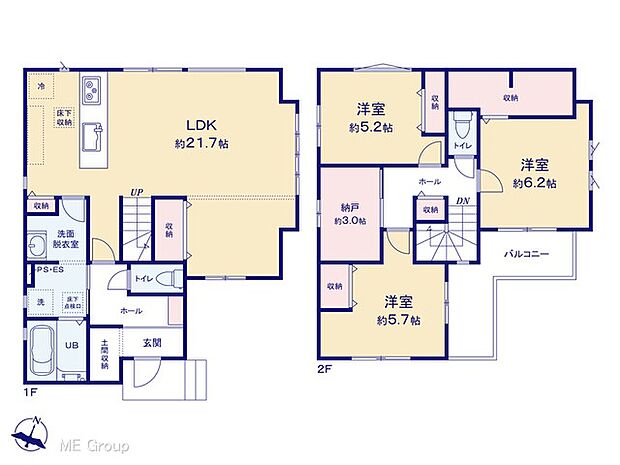 ~Floor plan~ 図面と異なる場合は現況を優先
